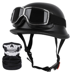 ZGMZLBBD German Style helmet front view for street riding and safety.
