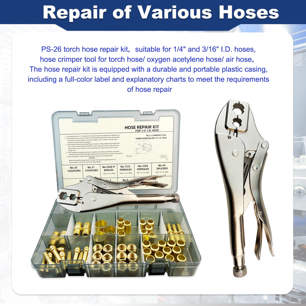 ZGTools nuts and splicers support reliable compatibility with common hose sizes.