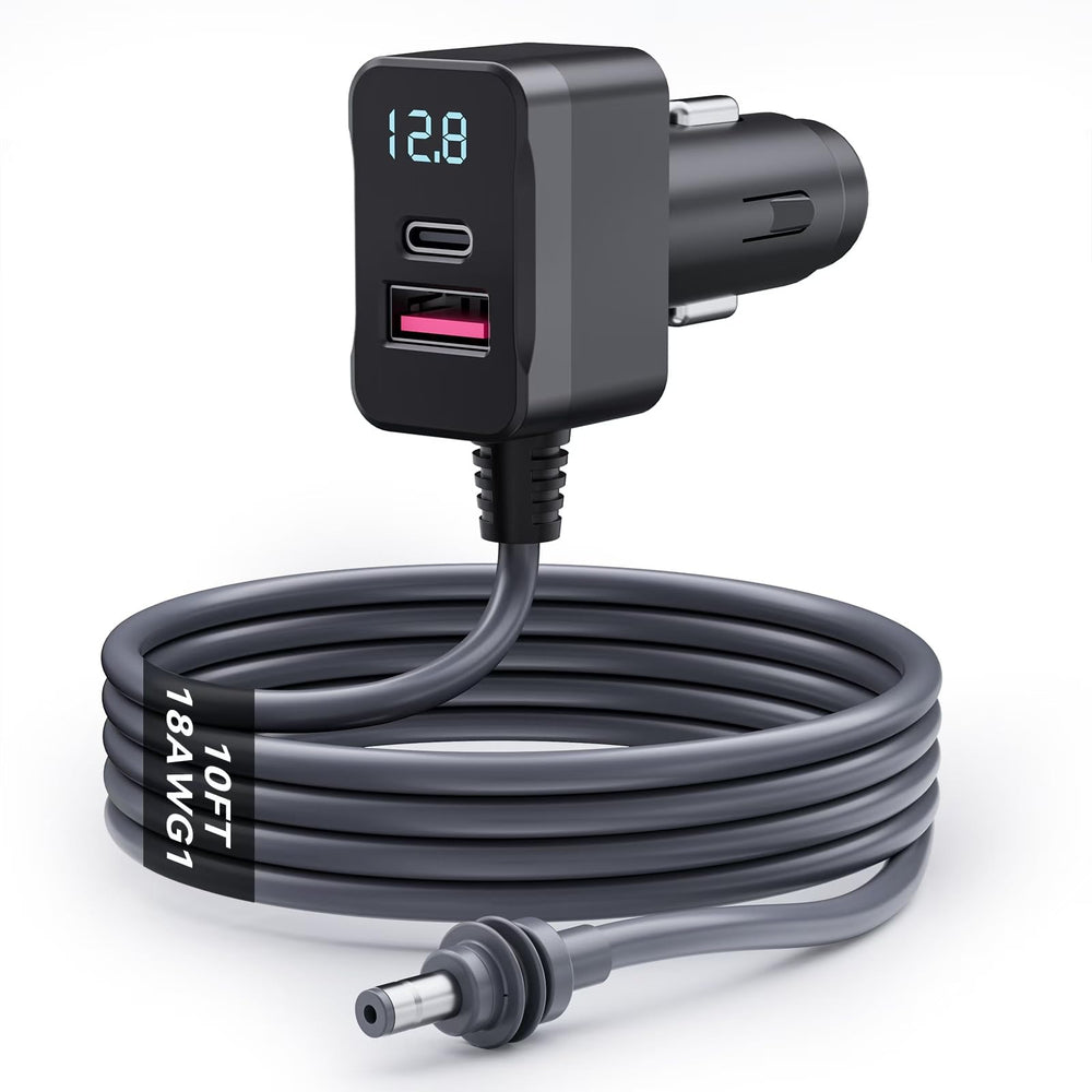 Zhaumim Starlink Mini Car Adapter close-up highlights rugged build for reliable on-the-go power