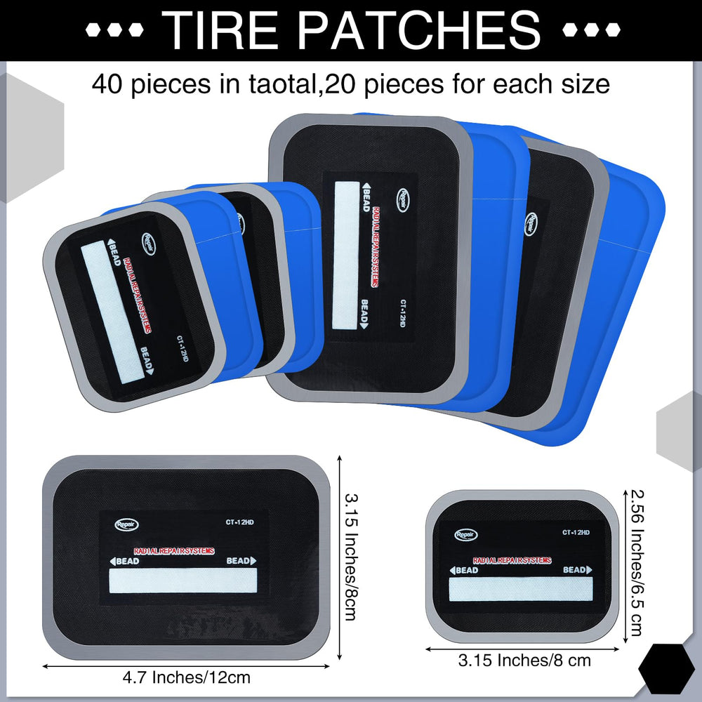 Zhengmy patch kit shows a variety of patches for different needs.