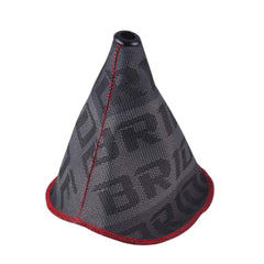 ZhengSheng universal shift boot cover gray closeup showing durable stitching