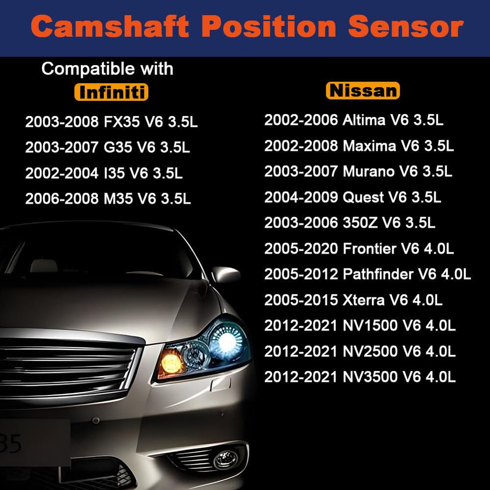 Zhermik camshaft sensor right in 2-pack to match left and maintain timing consistency.