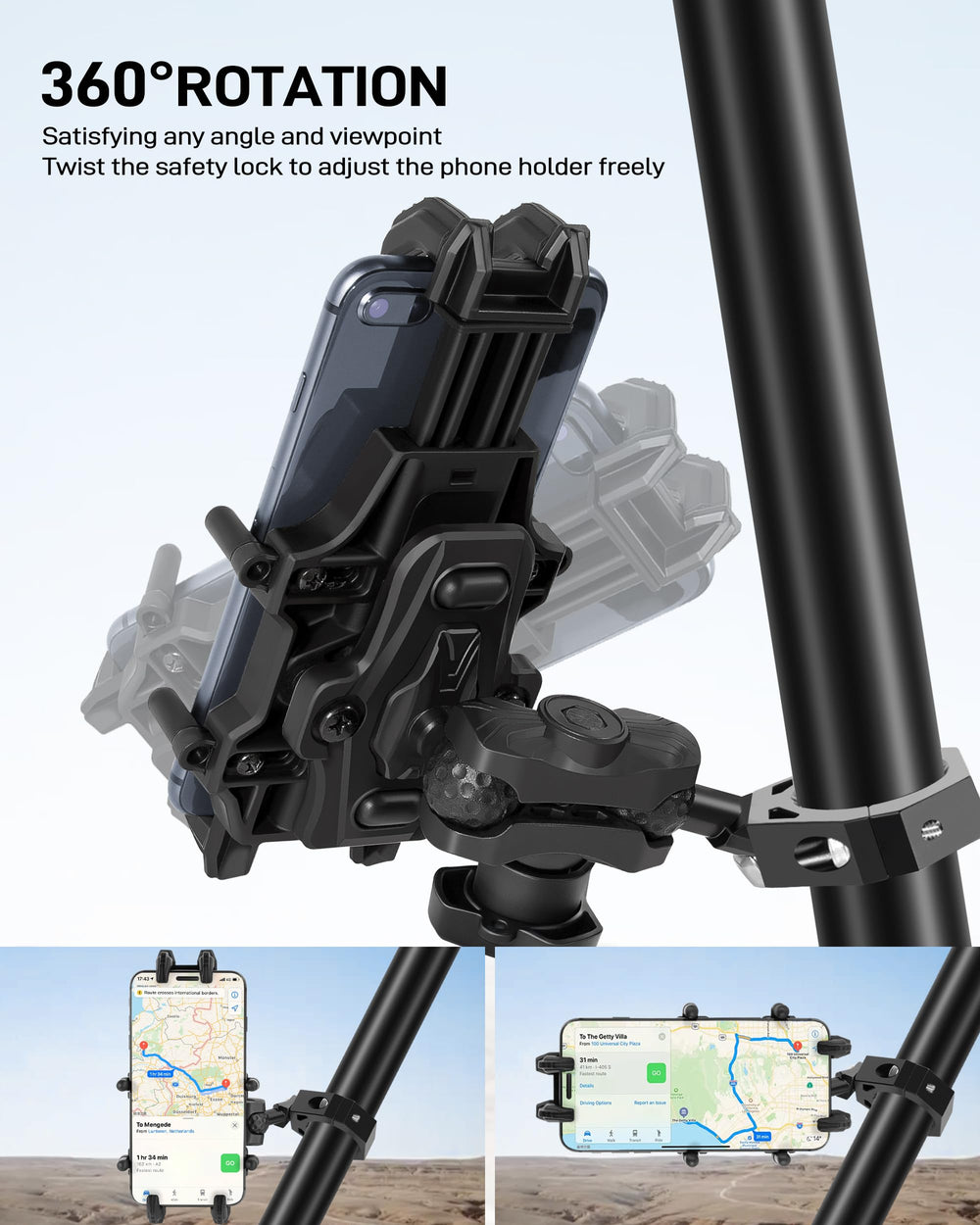 ZHILXN supports 5.4–7.2 inch phones up to 1.5 cm thick.