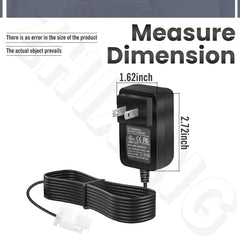 ZHIXING 587007101 battery charger side connection for quick plug-in with compatible brands.