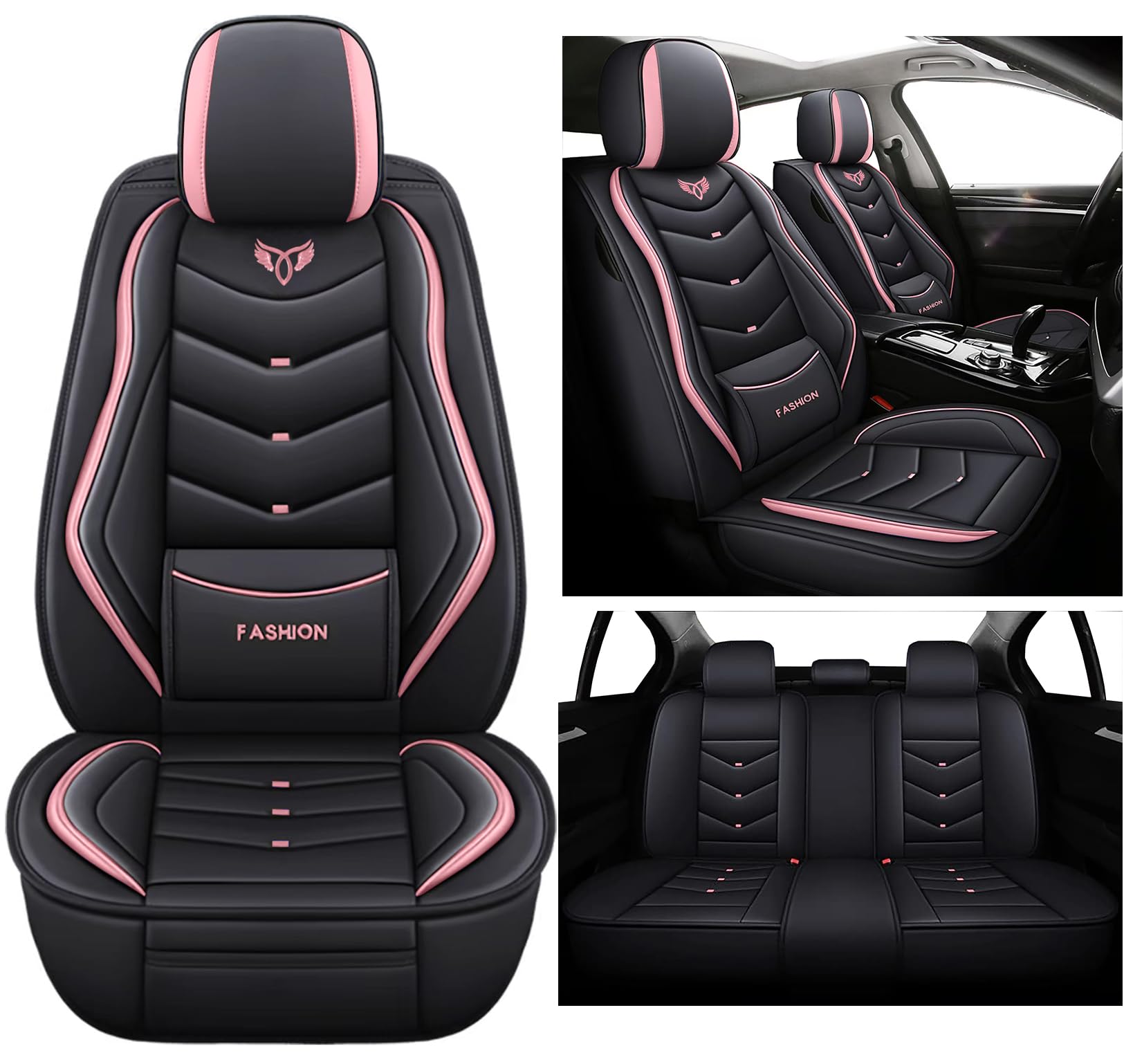ZHNGSU waterproof leather protects from spills and pet claws.