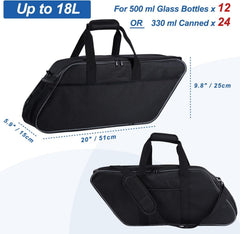 ZHOUMADE insulated PEVA inner layer keeps beverages cooler on long rides.