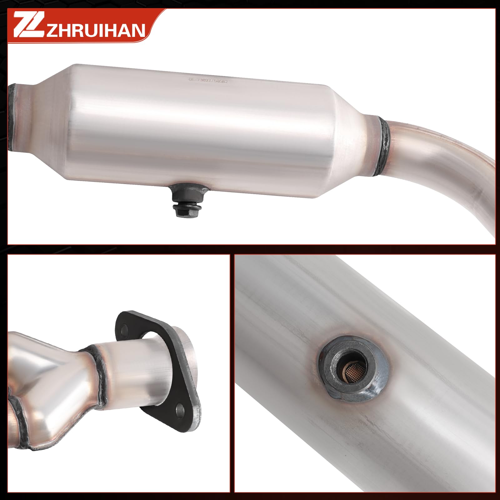 ZHRUIHAN ceramic catalyst inside supports efficient gas conversion