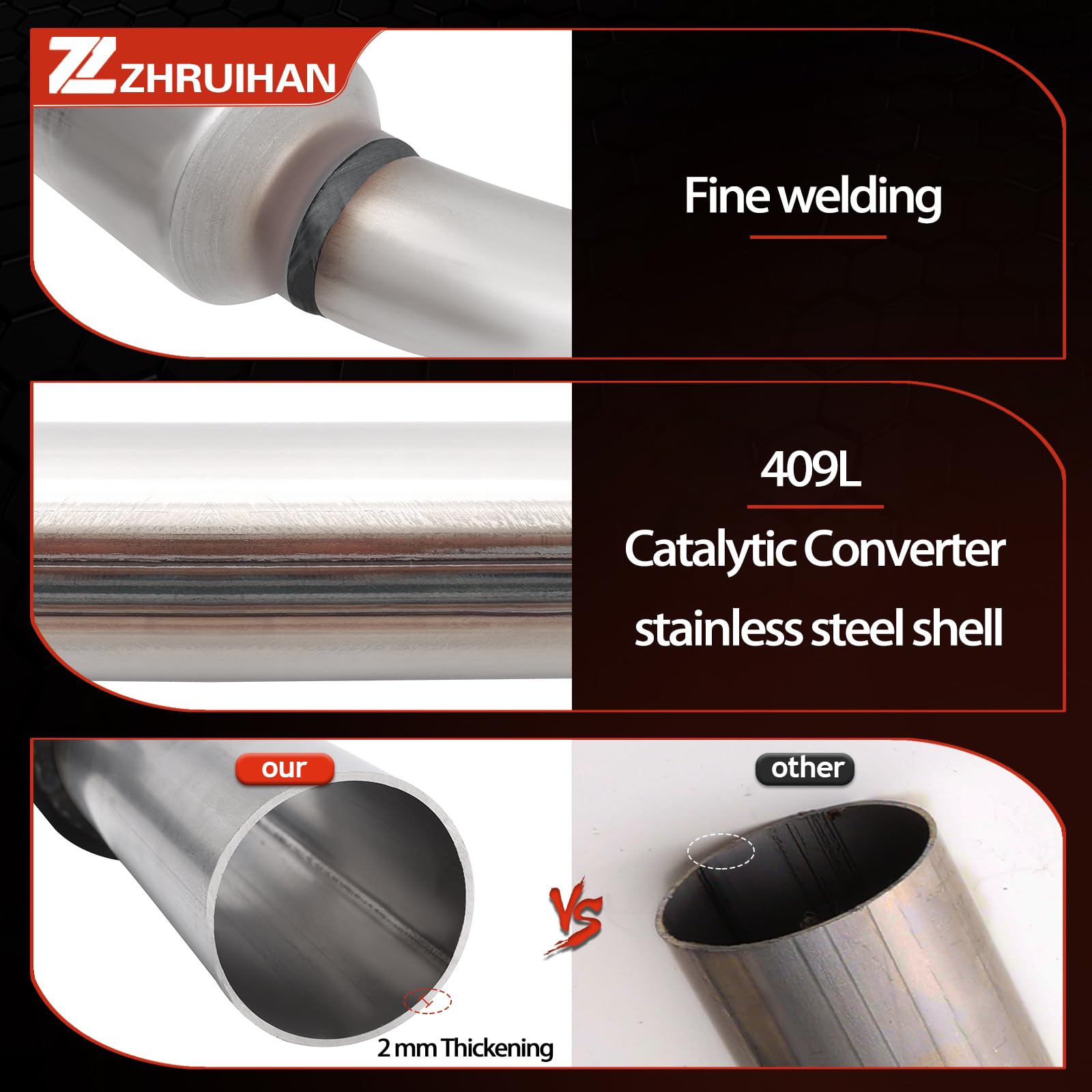 ZHRUIHAN reference OE numbers confirm confident fitment