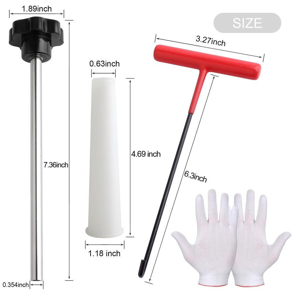 ZHSMS valve stem puller hook enables quick removal without tire removal