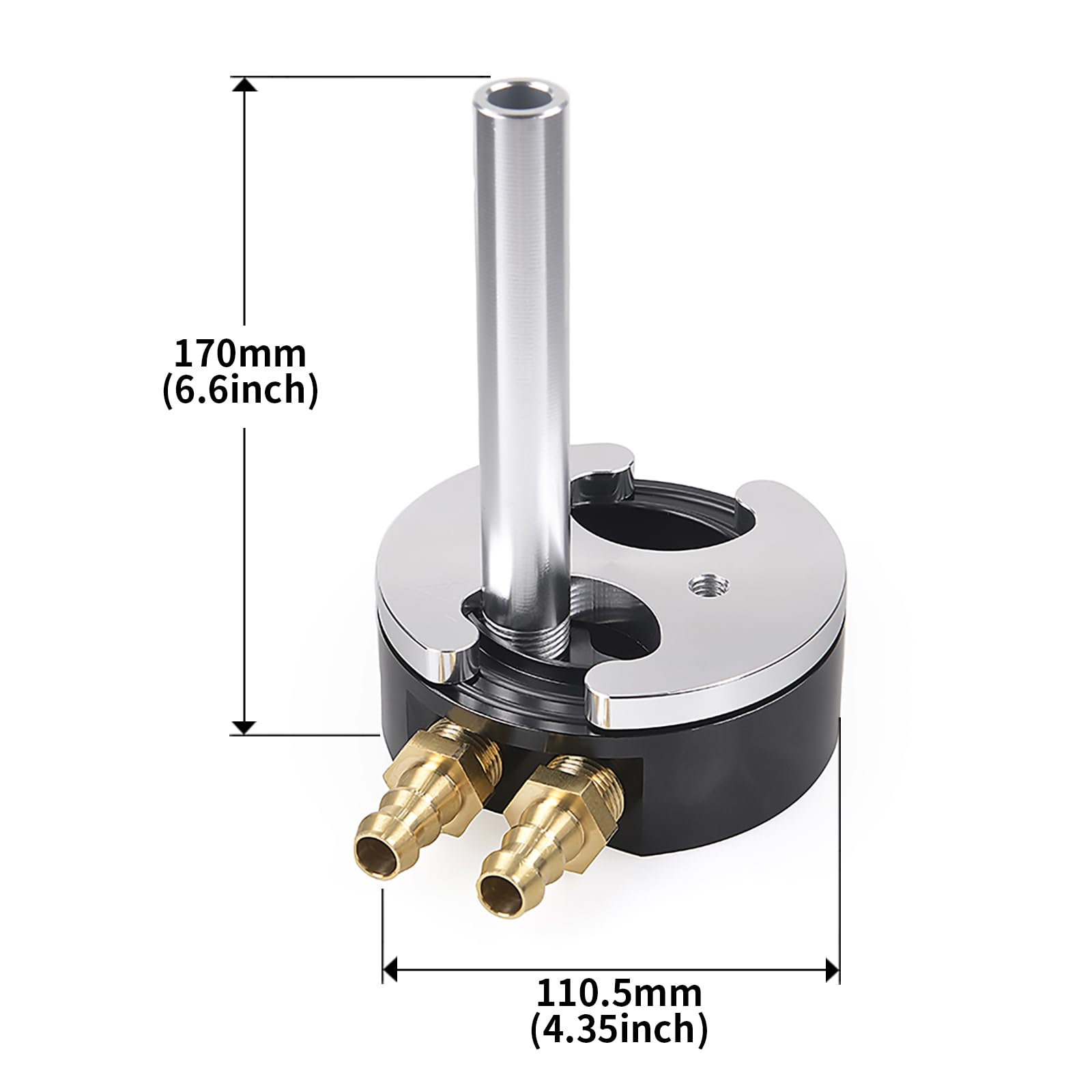 ZHSYMX 3-inch hole saw included for straightforward installation