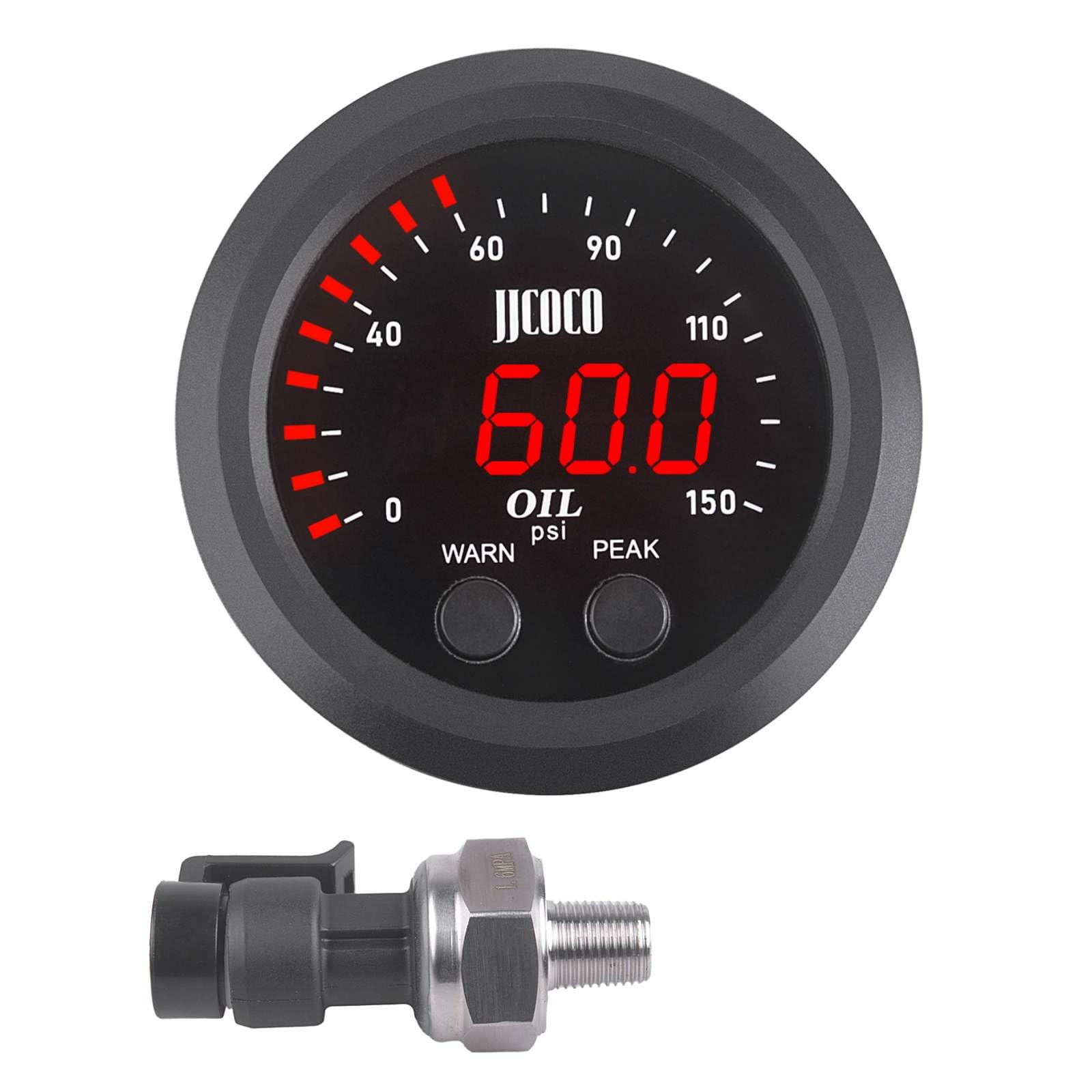 ZHSYMX oil-pressure gauge front display for quick engine readings