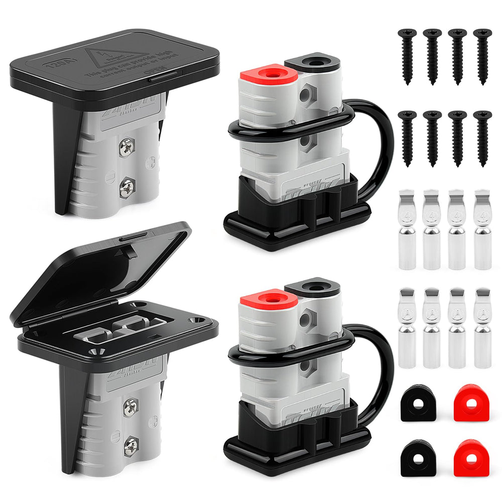Zhushan 120A battery disconnectors with flush-mount kit for stable vehicle power connections