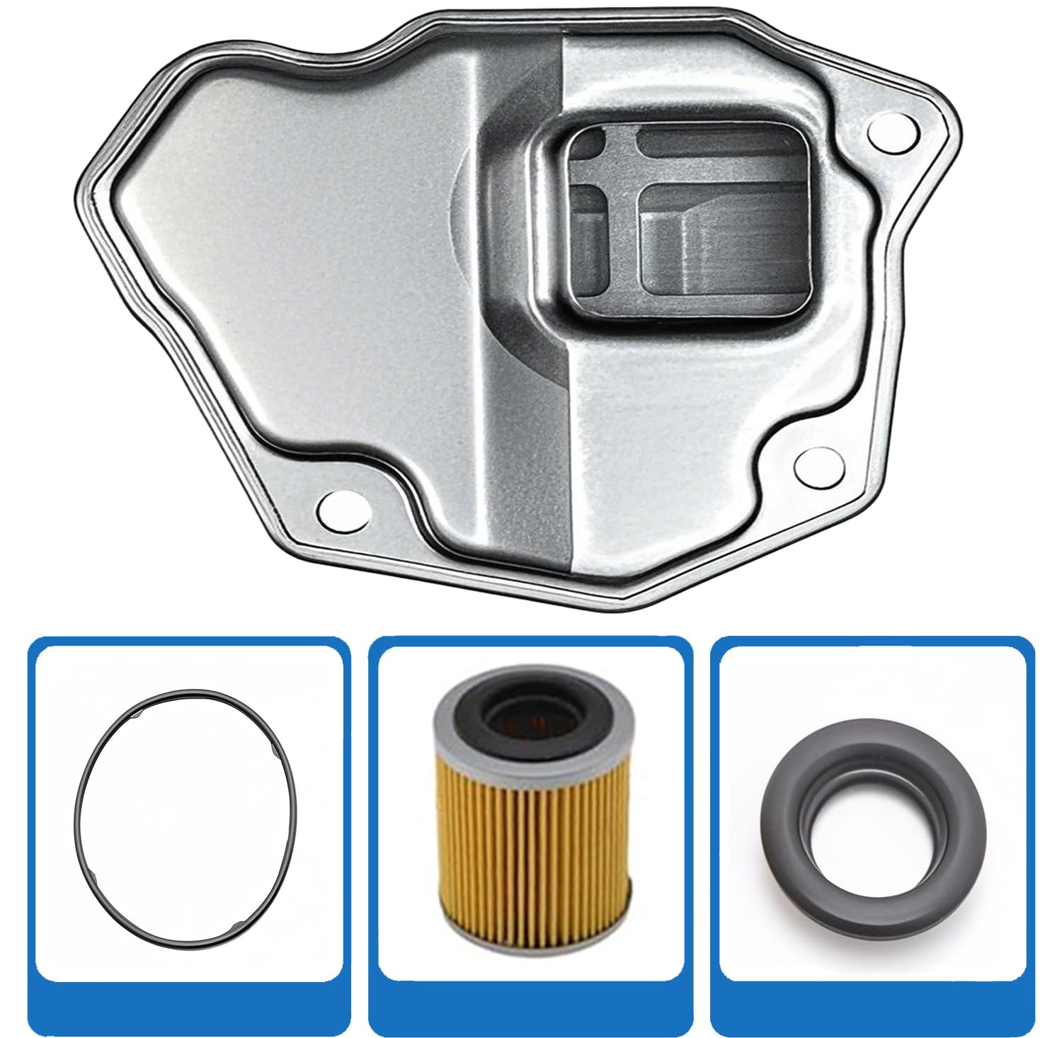 ZHXZLJC transmission filter with O-ring supports reliable sealing during gear changes.