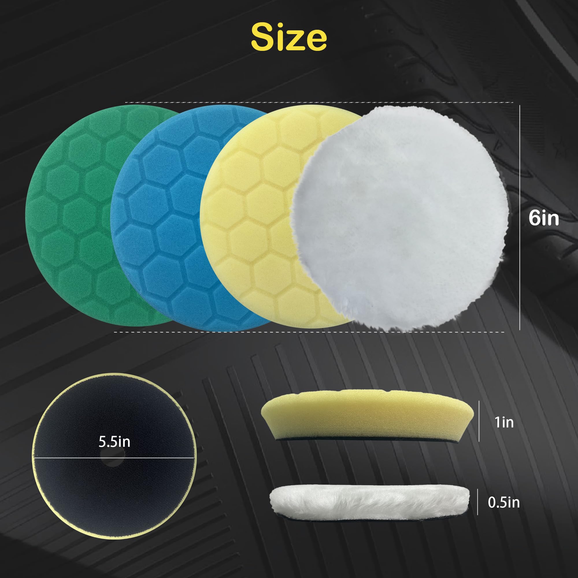 ZHYFC hexagonal honeycomb design close-up protects surfaces