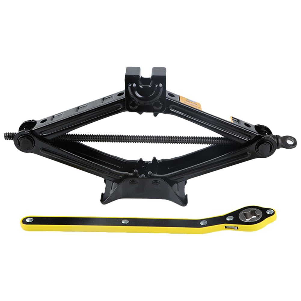 ZIBIAO car jack kit with scissor jack for quick tire changes