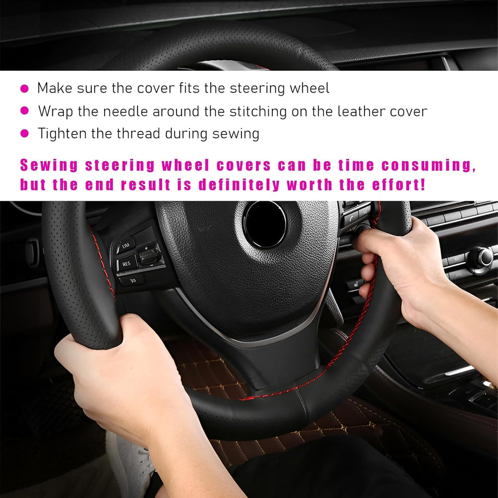 Ziciner steering wheel cover fits wheels up to 15 inches