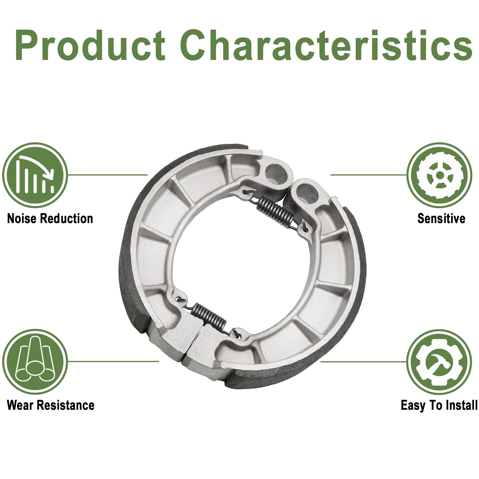 ZICOO brake kit packaging shows complete set and fitment guidance.