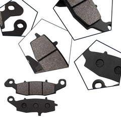 ZICOO rear brake pads for Kawasaki Vulcan VN900 deliver smooth braking performance.