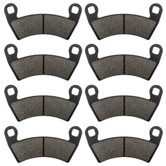 ZICOO front and rear brake pads for Polaris RZR XP 1000 EPS brake pads for heat dissipation and consistent braking
