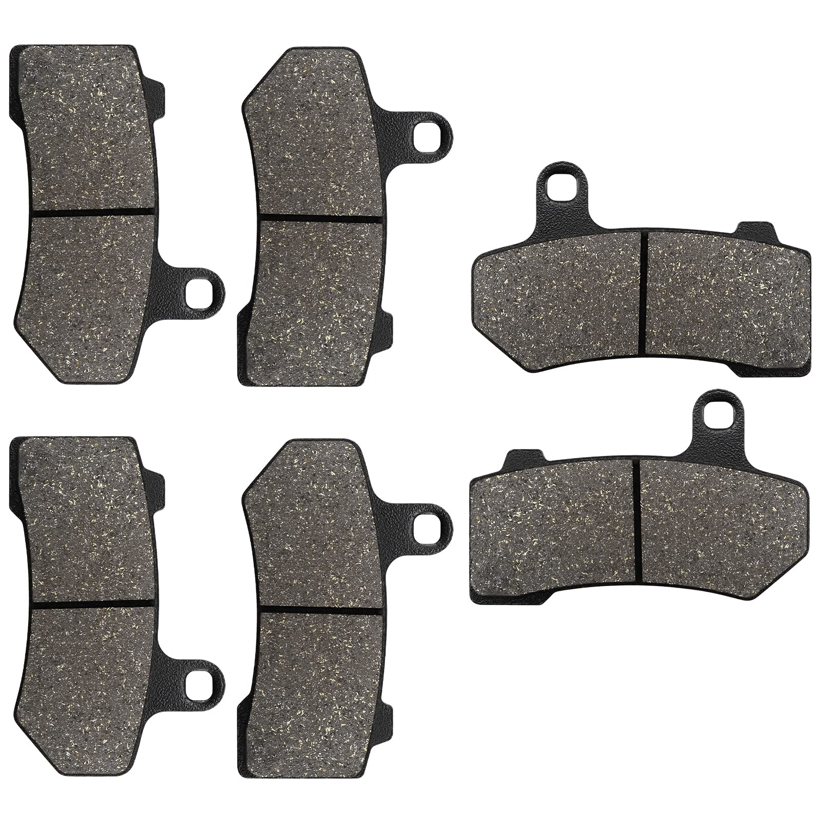 ZICOO Harley rear brake pad for Road Glide enhances wet-weather performance.