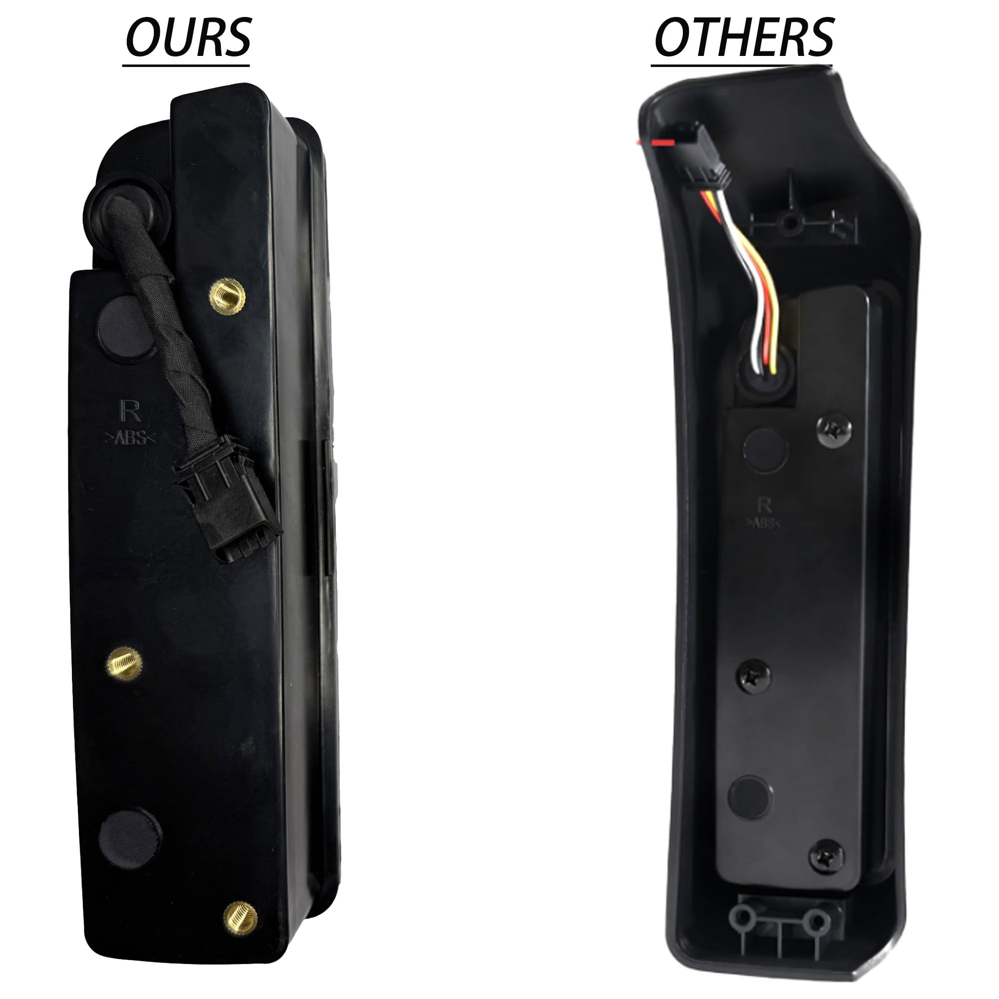 Zidirs smoked LED tail light for Harley Road Glide 2023-2026, improved visibility.