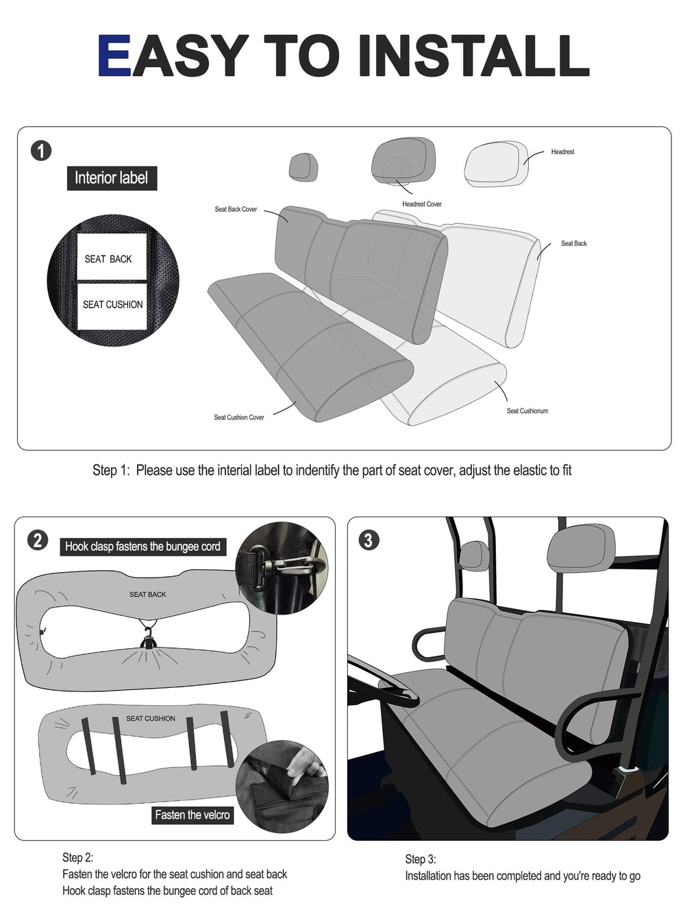 ZIDIYORUO camo design upgrades Ranger seat appearance