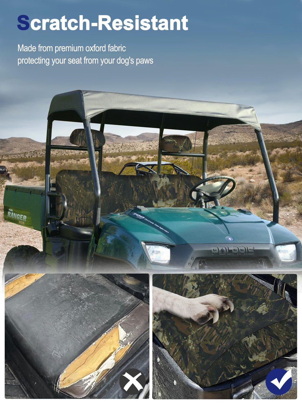 ZIDIYORUO durable Oxford fabric resists daily wear and tear