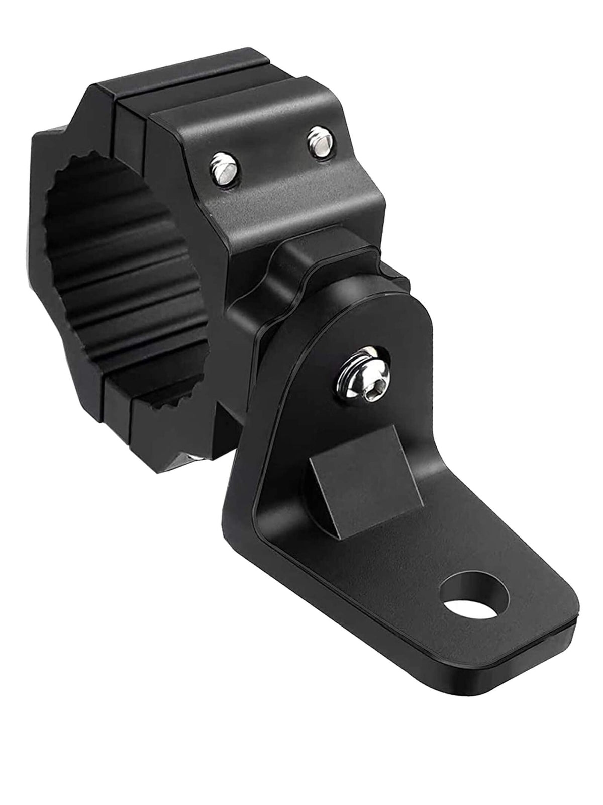 ZIDIYORUO heavy-duty UTV whip light mount on a roll cage for secure night lighting
