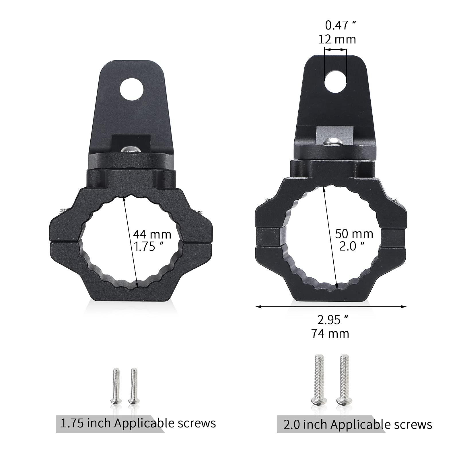 ZIDIYORUO 360° rotation allows precise whip or flag positioning on any trail.