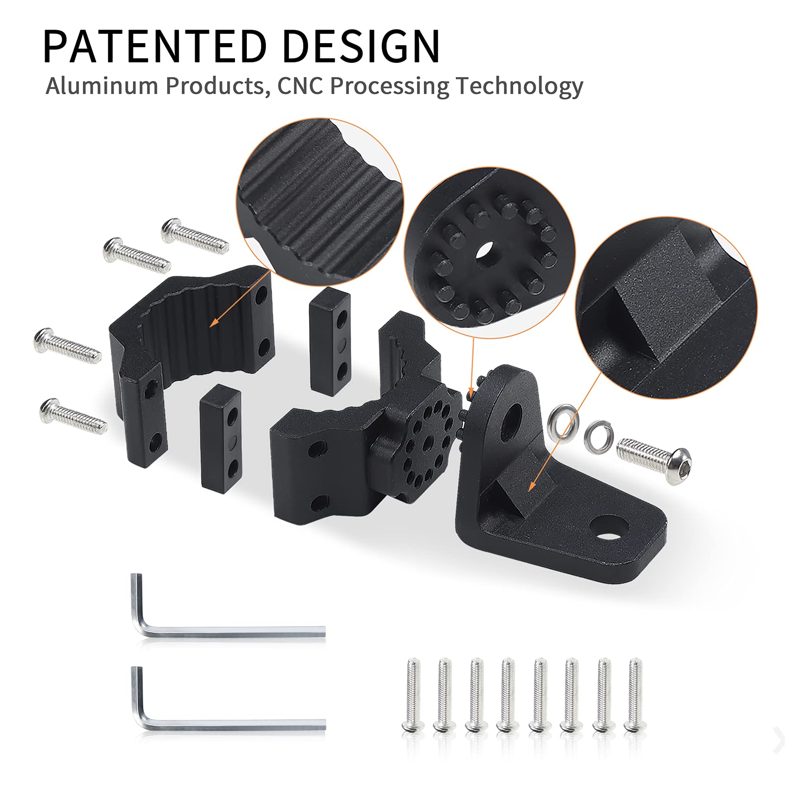 ZIDIYORUO aluminum light-bar bracket provides durable, corrosion-resistant mounting for off-road lights.