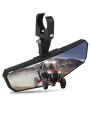 ZIDIYORUO UTV rear-view mirror with aluminum clamp for secure mounting on roll cage