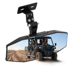 ZIDIYORUO UTV rearview mirror with dual universal fitment for UFORCE 1000, improved rear visibility.