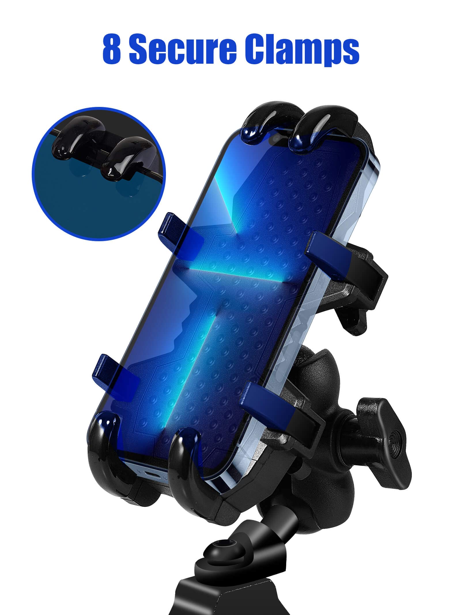 ZIDIYORUO UTV secure grip helps prevent drops on rough trails
