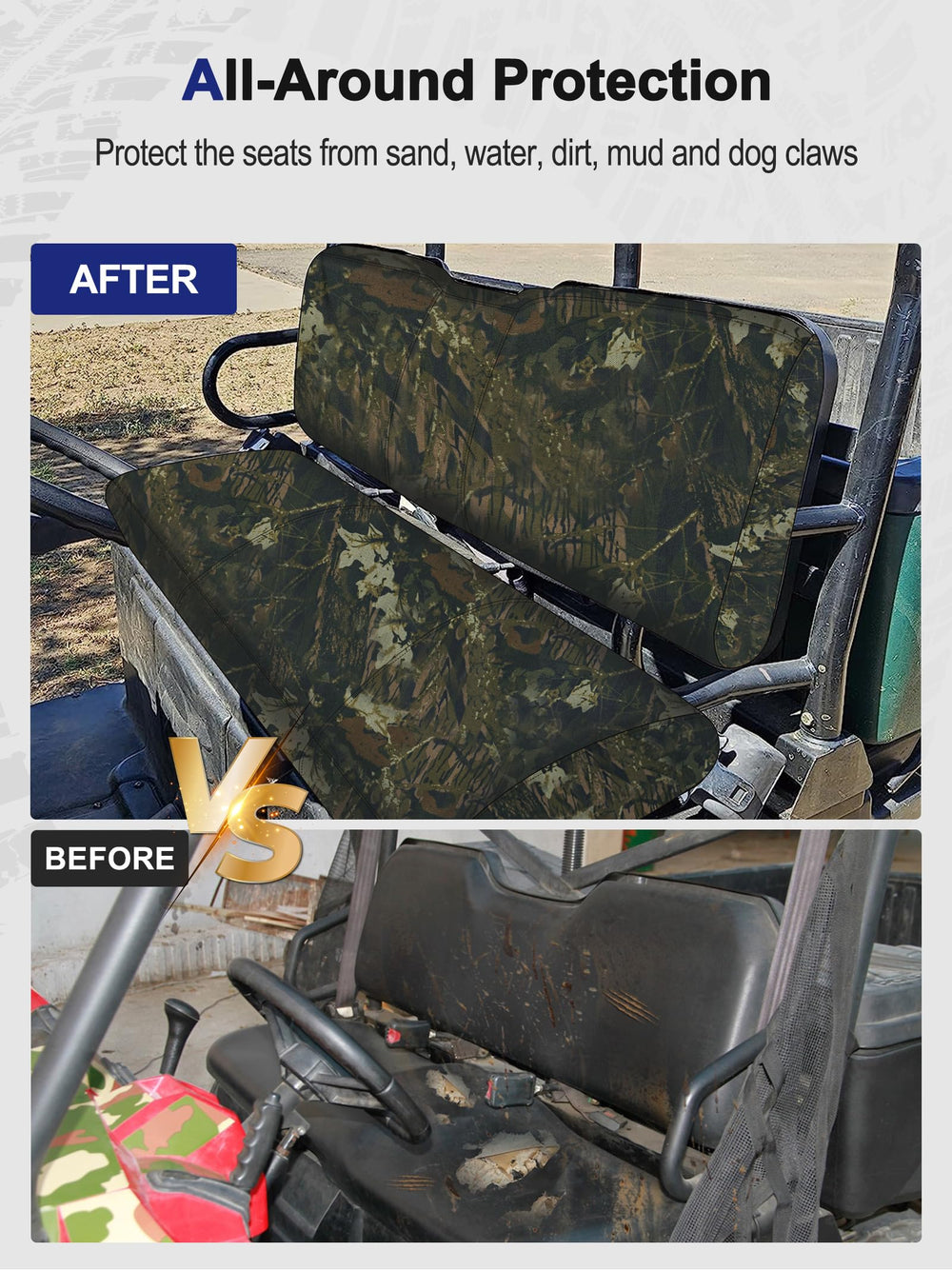 ZIDIYORUO waterproof outer fabric keeps seats dry in rain