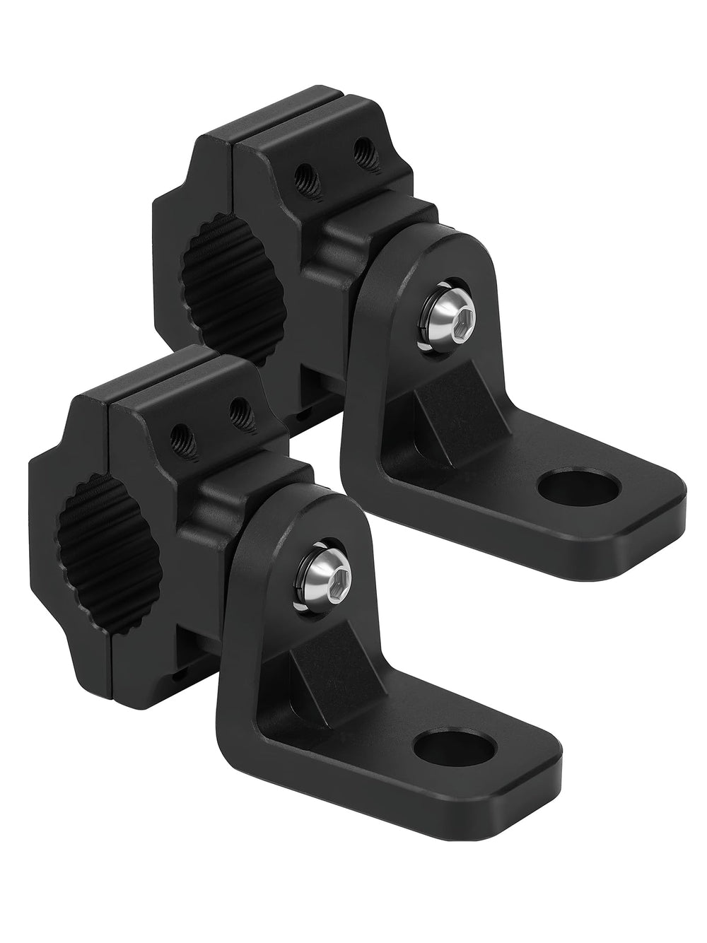 ZIDIYORUO whip light mount on black 0.875-inch bar for secure ATV lighting.