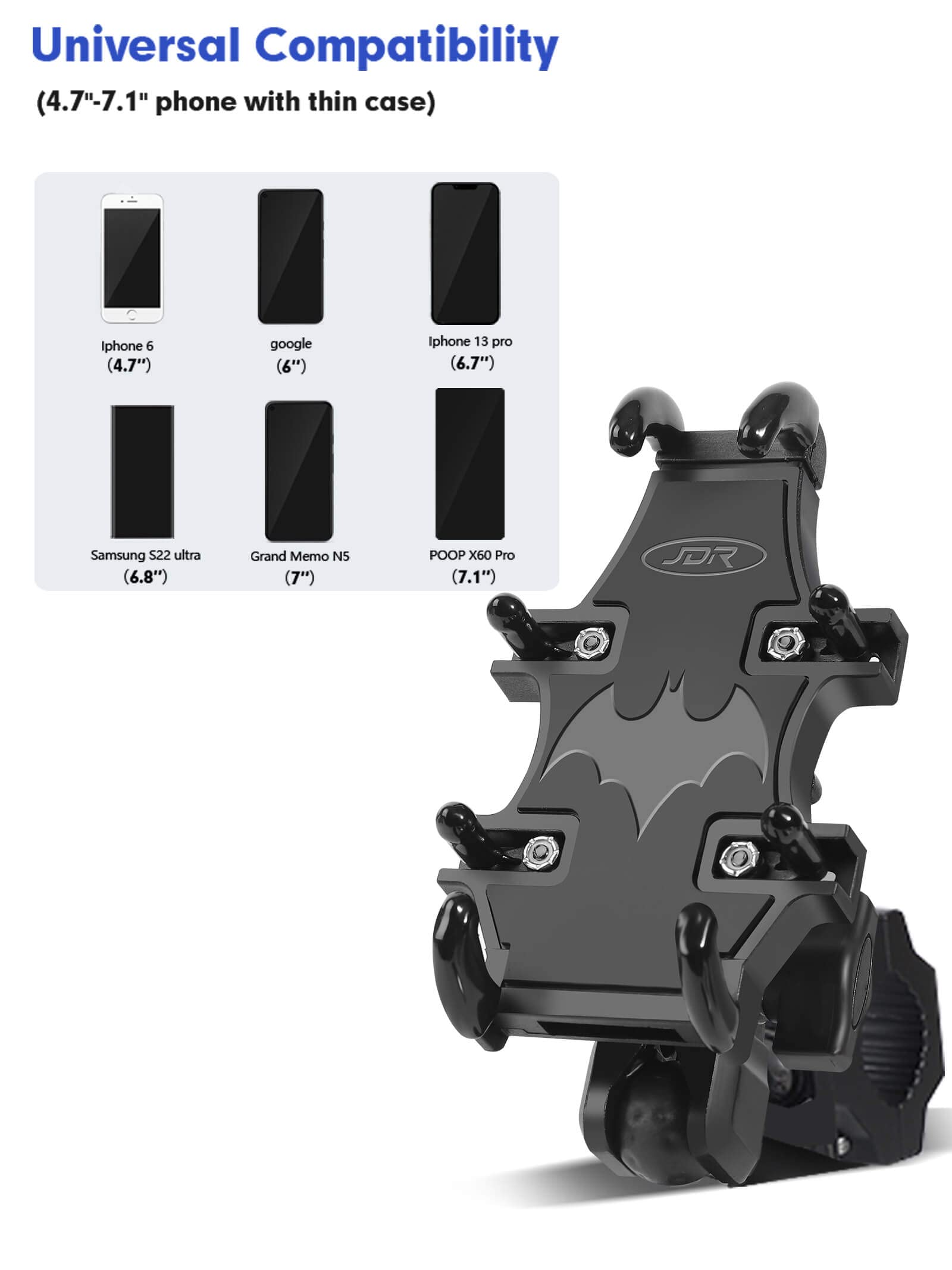ZIDIYORUO aluminum bracket offers heavy-duty durability in all weather