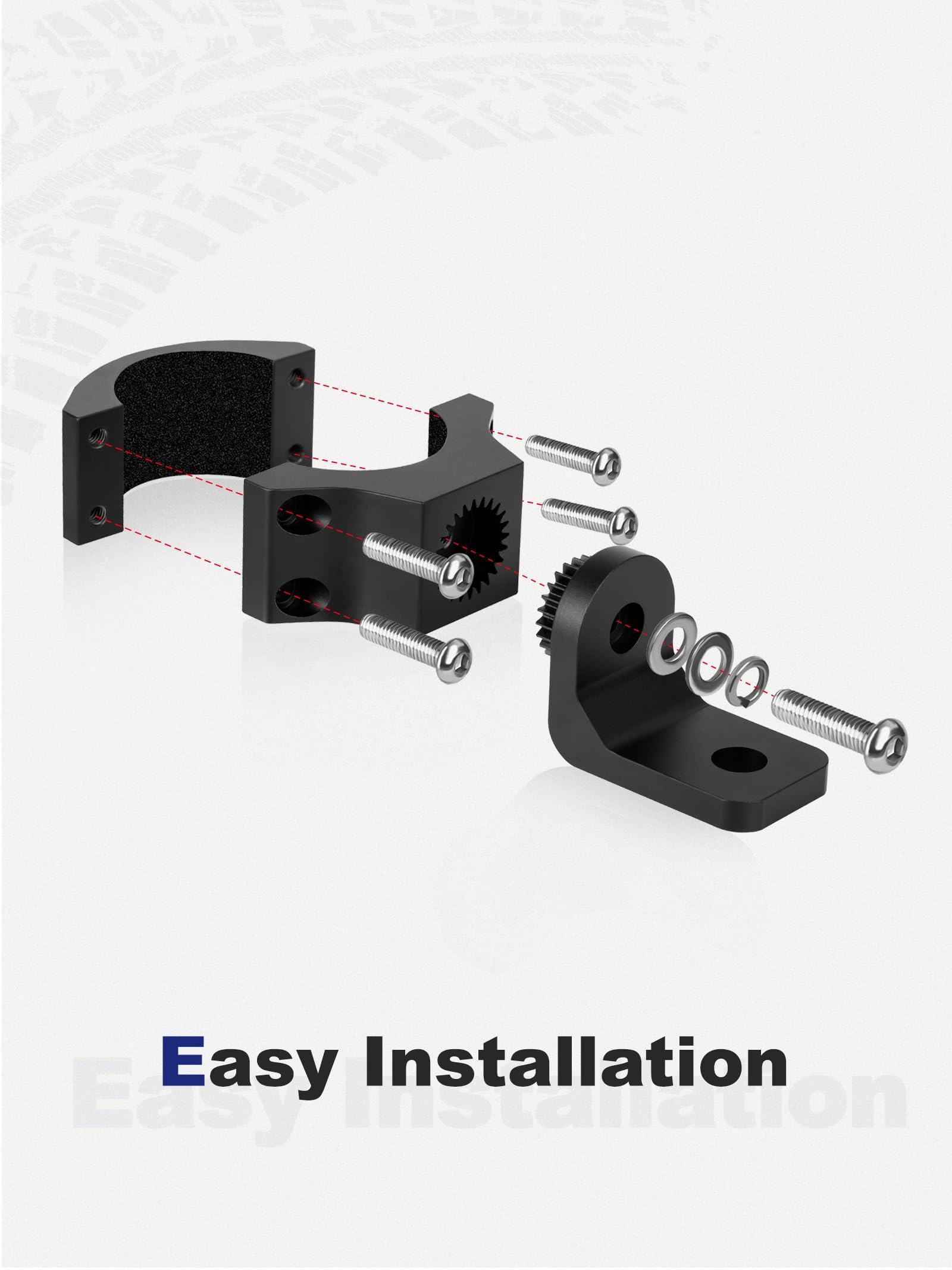 Anodized scratch-resistant finish shields branches and debris during off-road use