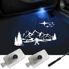 ZIFXIS no fade car door lights logo for Forester adds subtle exterior glow
