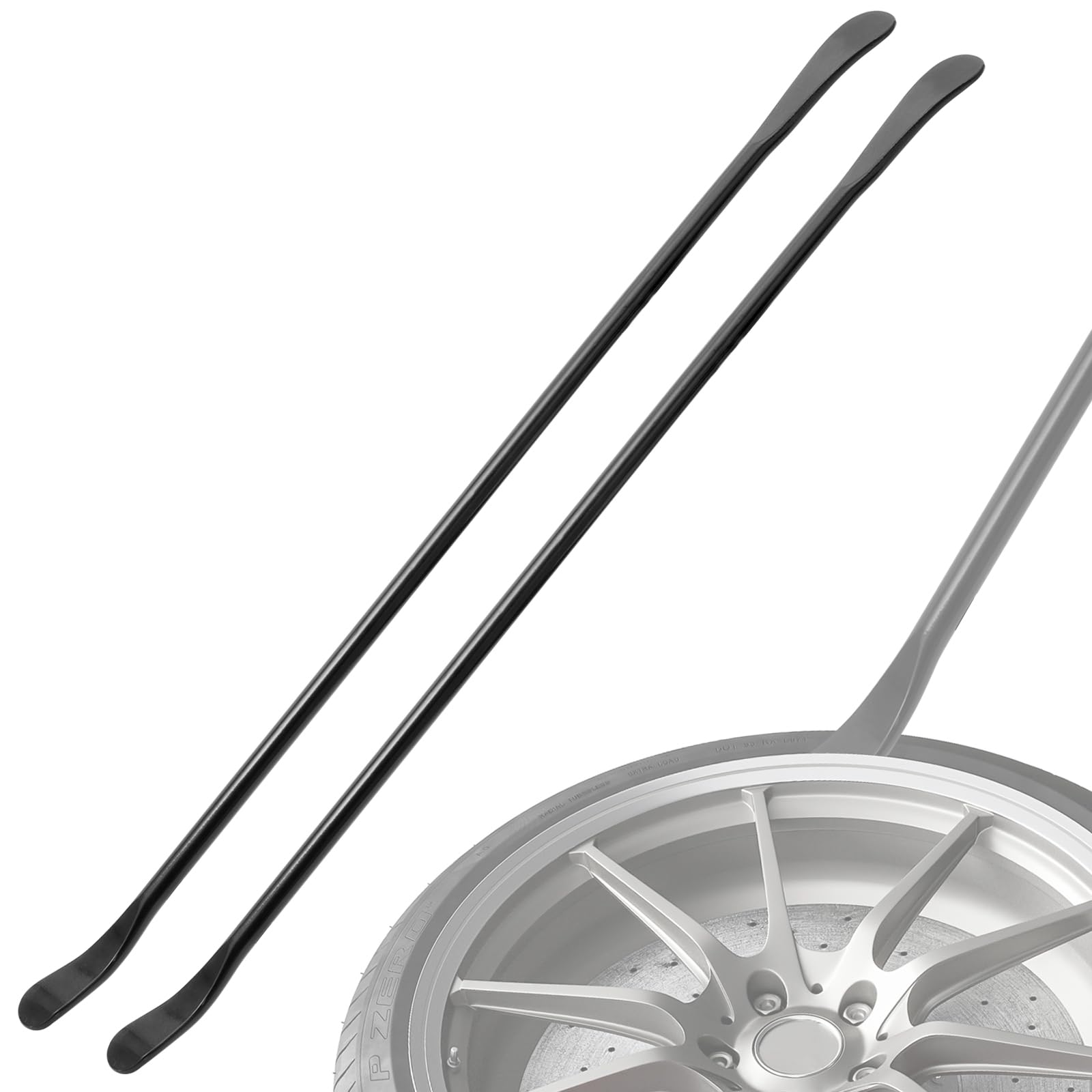 Zihvfzu 38 inch mount demount iron for easier tubeless tire changes