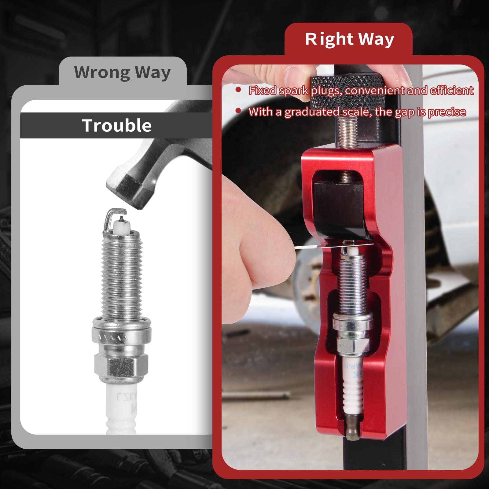 Zihvfzu precision gap tool supporting reliable maintenance tasks