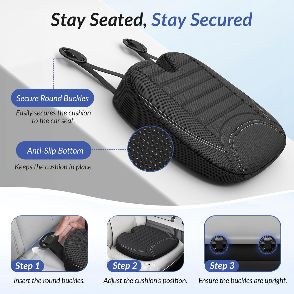 ZIKEE cushion fits most cars, trucks, and SUVs