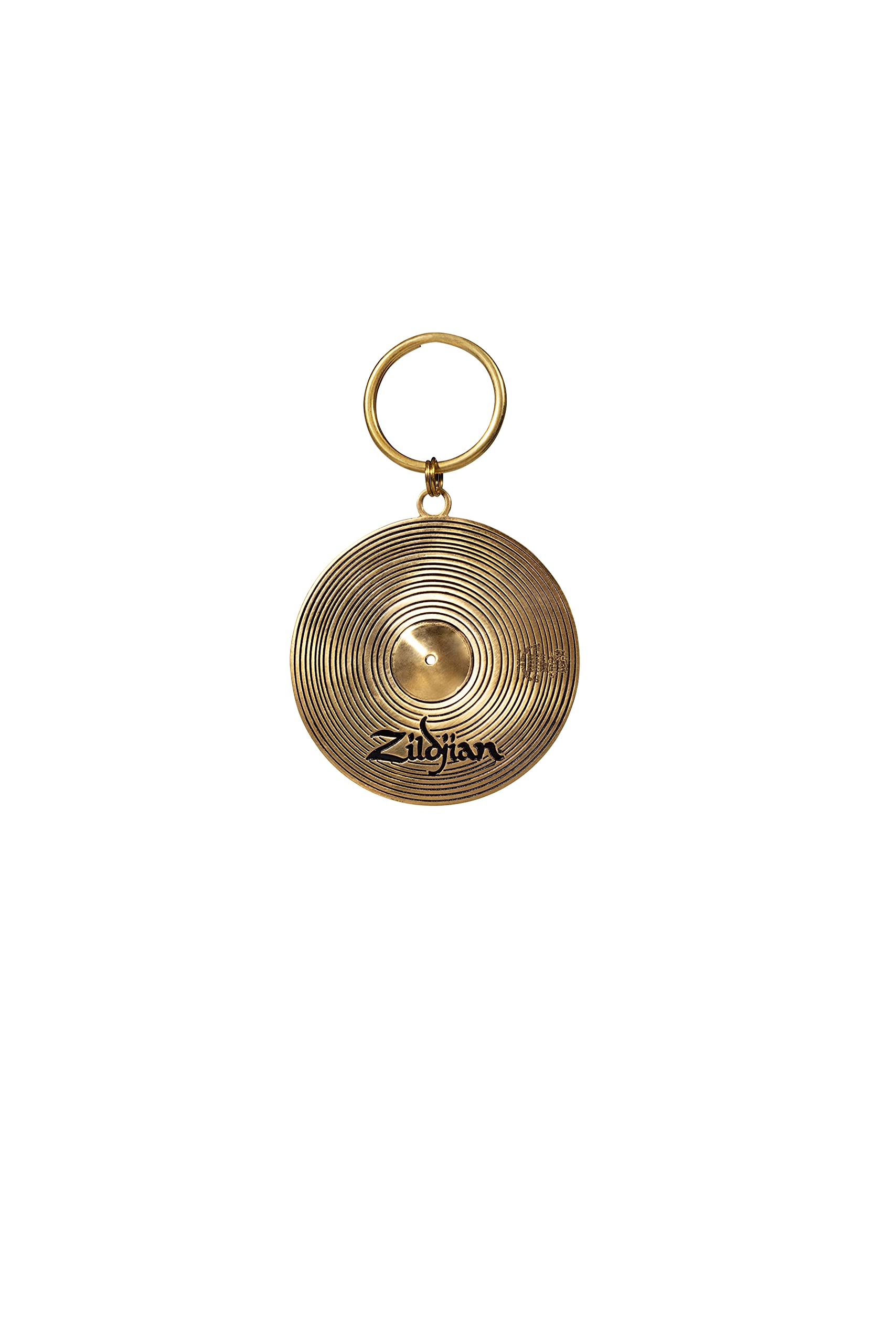 Zildjian ZKEYCHAIN cymbal charm on keys, adds subtle percussion flair and durability for everyday carry.