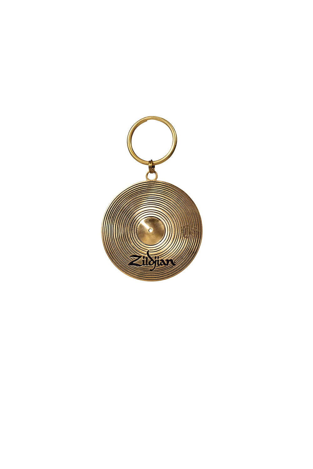 Zildjian ZKEYCHAIN cymbal charm on keys, adds subtle percussion flair and durability for everyday carry.
