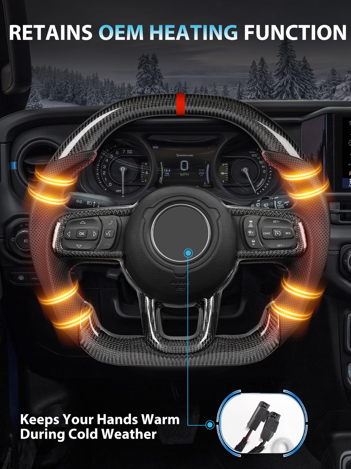 ZIMABLUE Jeep fitment JL and Gladiator JT 2018-2024 compatibility