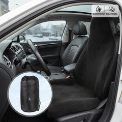 ZIMABLUE seat cover anti-slip backing keeps cover firmly in place.