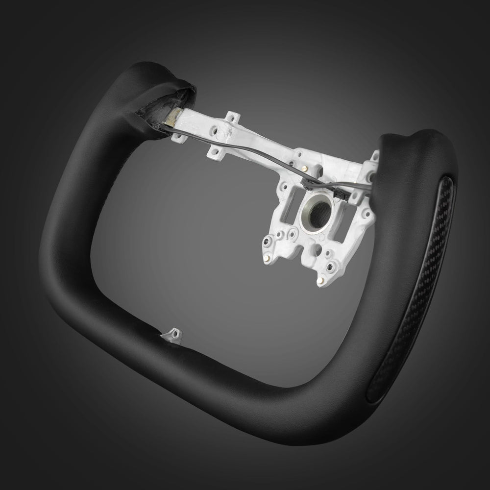 ZIMABLUE Yoke steering wheel-heating-function conveys built-in warmth for winter driving comfort