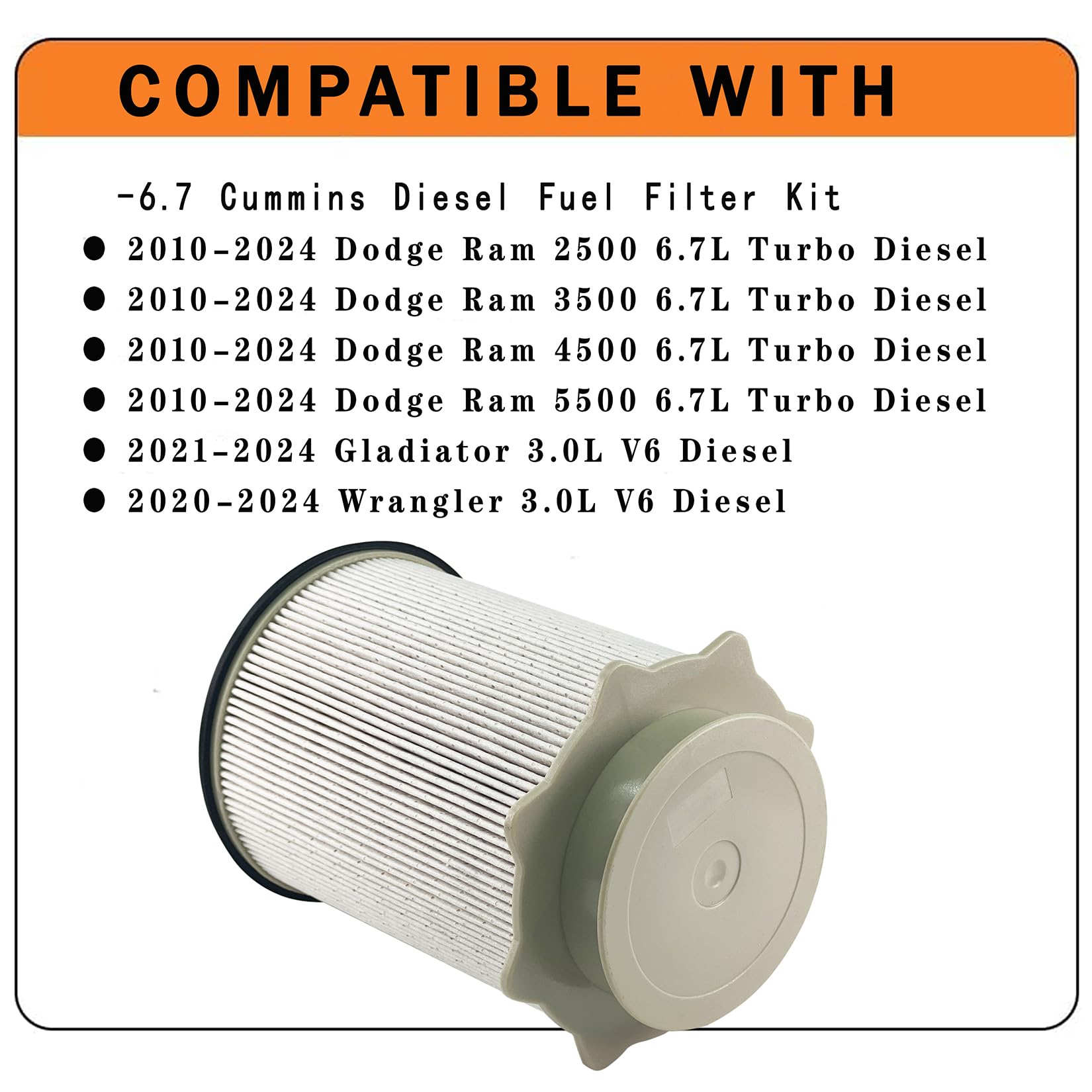 Close-up of the 3-layer synthetic paper filter element