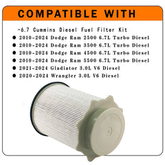 Close-up of the 3-layer synthetic paper filter element