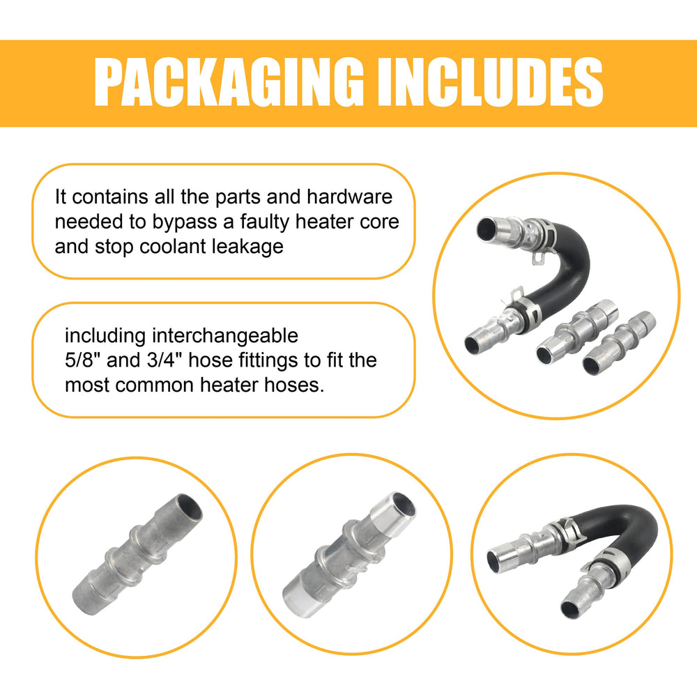 ZIMISI complete bypass kit includes clamps for secure installation