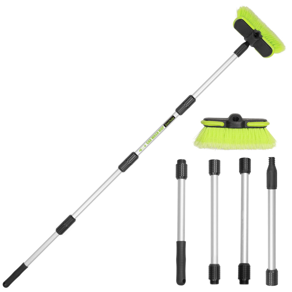 ZimiTeda 65-inch car wash brush with long handle for easy vehicle cleaning